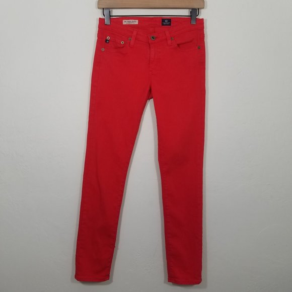 Ag Adriano Goldschmied Denim - Ag Adriano Goldschmied The Stevie Ankle Slim Straight Leg Stretch Jeans Size 26
